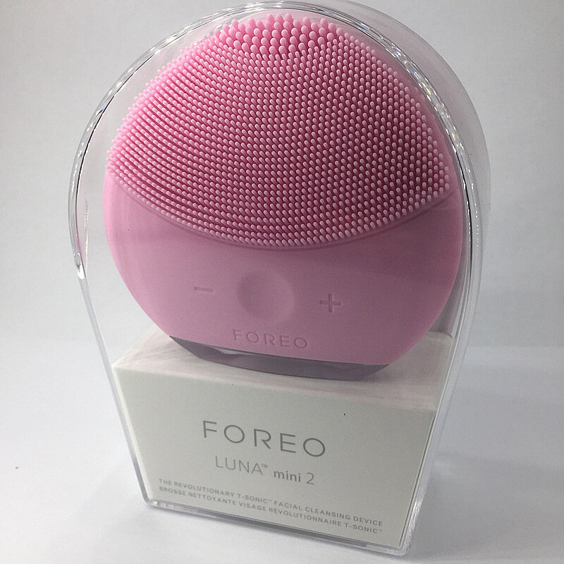 Foreo luna Mini 2 – brosse nettoyante pour le visage, avec LOGO réel, étanche, chargeur USB, 8 niveaux