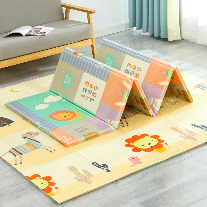 Karpet Bermain Bayi Lipat Xpe Karpet Puzzle Pendidikan Anak-anak Di Alas Memanjat Kamar Anak Karpet Anak Mainan Permainan Aktif