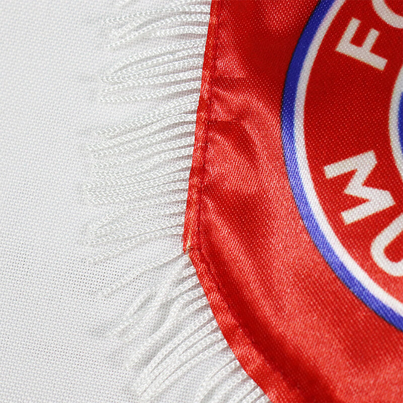 Bandera del equipo de fútbol del Bayern, bandera del equipo alemán FC, 10x15cm