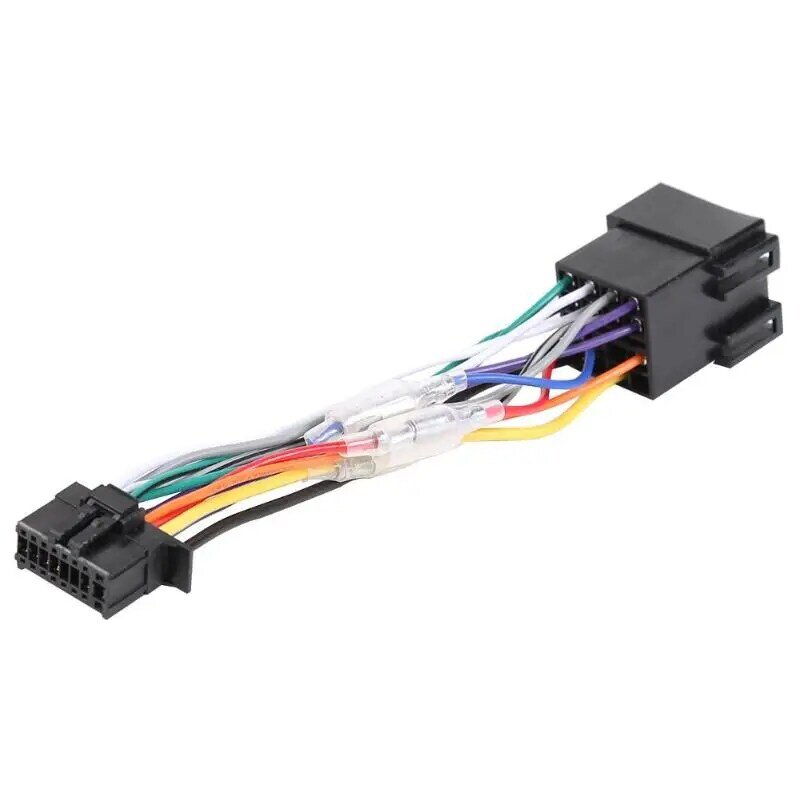 De ABS para automóvil conector de arnés de cableado estándar ISO de Radio estéreo para coche 16 Pin Cable de enchufe PI100 para Pioneer 2003-on