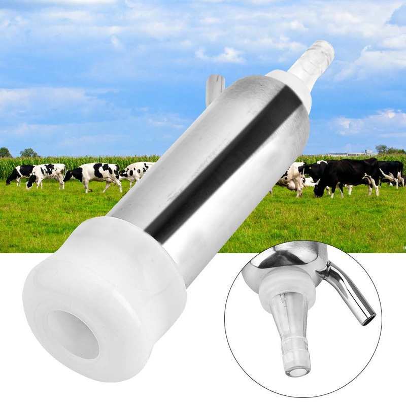 Cow Milk Pulse Controller Cow Milking Pulse for Electric Milk Liner Upgraded Stainless Steel Milking Machine Part Suction Head