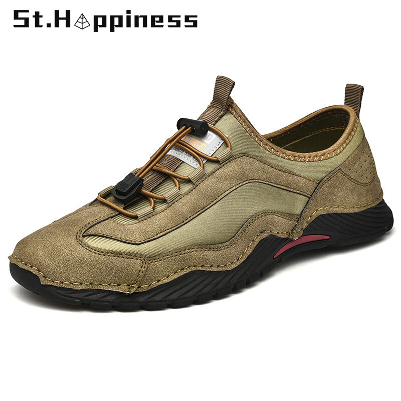 Sepatu Pria 2021 Sepatu Kasual Kulit Lembut Ringan Fashion Pantofel Mokasin Klasik Sepatu Berkendara Selip Luar Ruangan Ukuran Besar