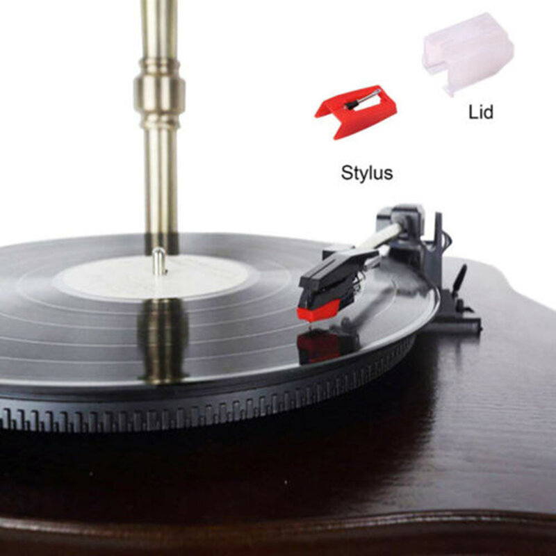 3Pcs เปลี่ยน Stylus เครื่องเล่นเข็มสำหรับ LP แผ่นเสียงไวนิลเครื่องเล่นแผ่นเสียง Gramophone อุปกรณ์เสริม