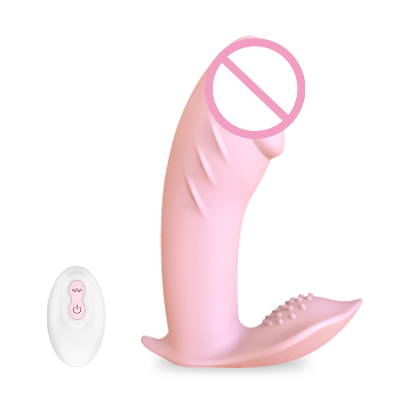 Pilot wbijanie wibratory w formie sztucznego członka majtki dla kobiet stymulator łechtaczki dorosły Sex Machine damski Masturbator Vagina Toy