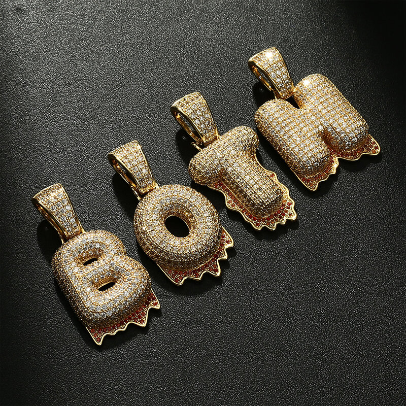 A-Z strass carta charme alfabeto pingentes encantos latão diy jóias para brinco colar pulseira jóias acessórios fazendo