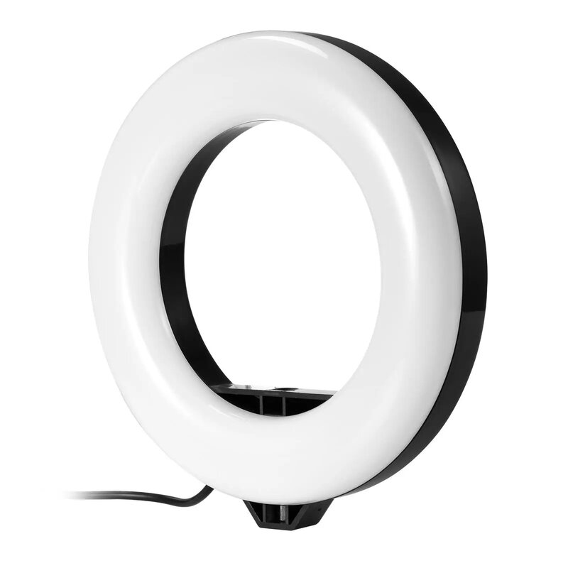 Illuminazione ad anello per Selfie con luce ad anello a LED da 4-10 pollici con treppiede da tavolo per Smartphone