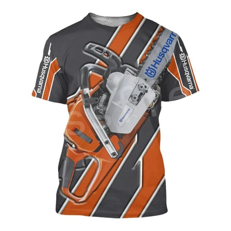 Новейшая Мужская футболка с 3D-принтом Makita Tools, летние футболки с принтом в стиле Харадзюку, повседневные футболки оверсайз с коротким рукаво...