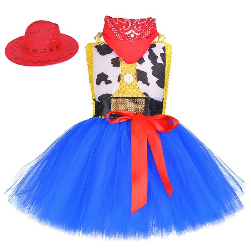 Toy Story 4 Woody Jessie Mono Enterito Ropa Cosplay Vestido Elaborado Disfraz
