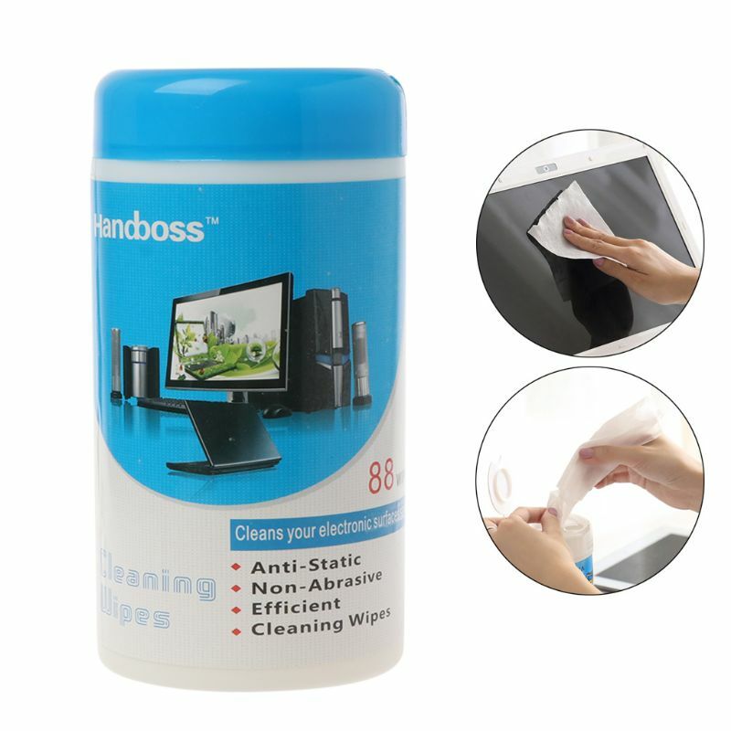88Pcs/lot Computer LCD TV mobile phone screen camera Lens  cleaning wipes