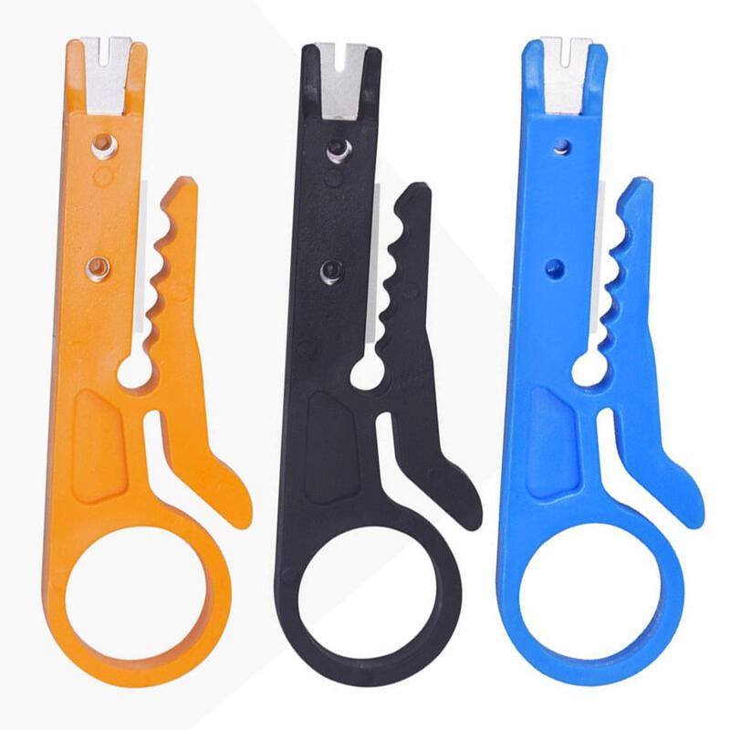 Mini multi-funcional fio stripper faca crimper alicate ferramenta de friso cabo descascamento cortador de fio multi ferramentas