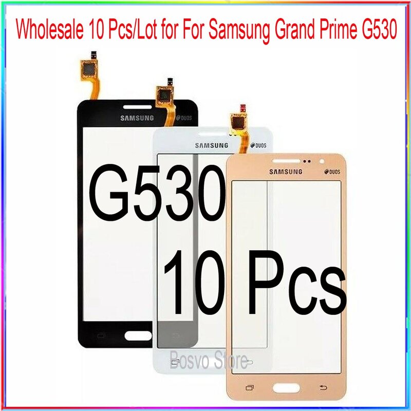 Groothandel 10 Stks/partij Voor Samsung G530 G532 Touch Screen Digitizer Glas Panel