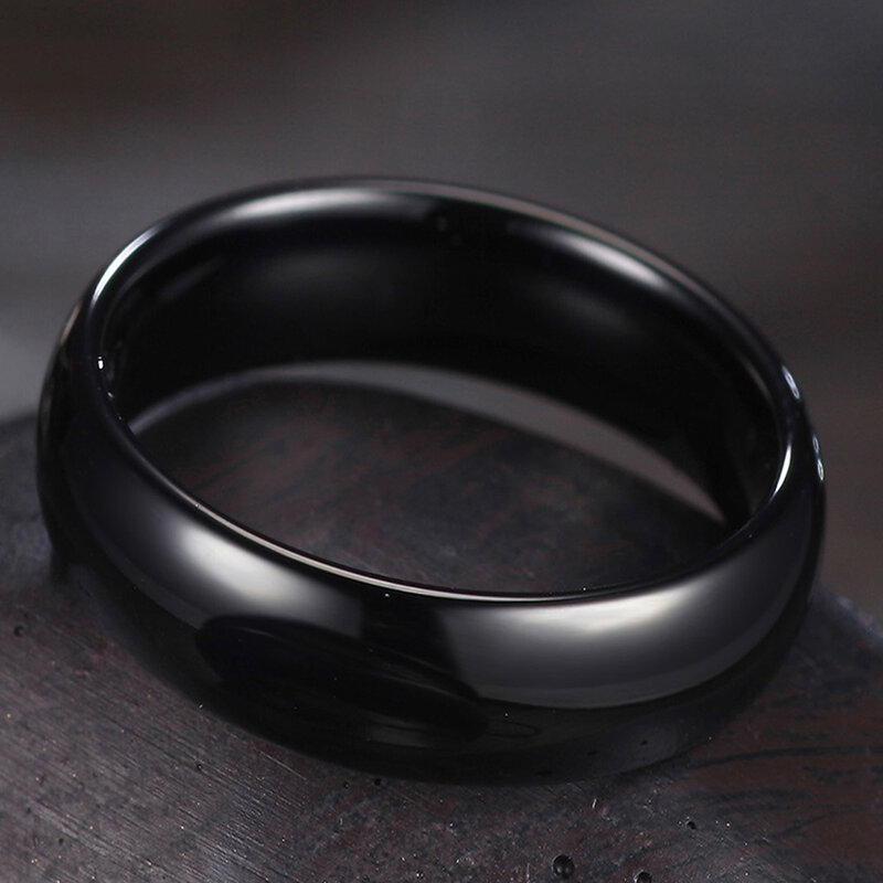 2021 Nieuwe Rfid 125Khz Of 13.56Mhz Zwarte Keramische Ring Smart Mode Ring Id Of Uid Chip Voor Mannen of Vrouwen