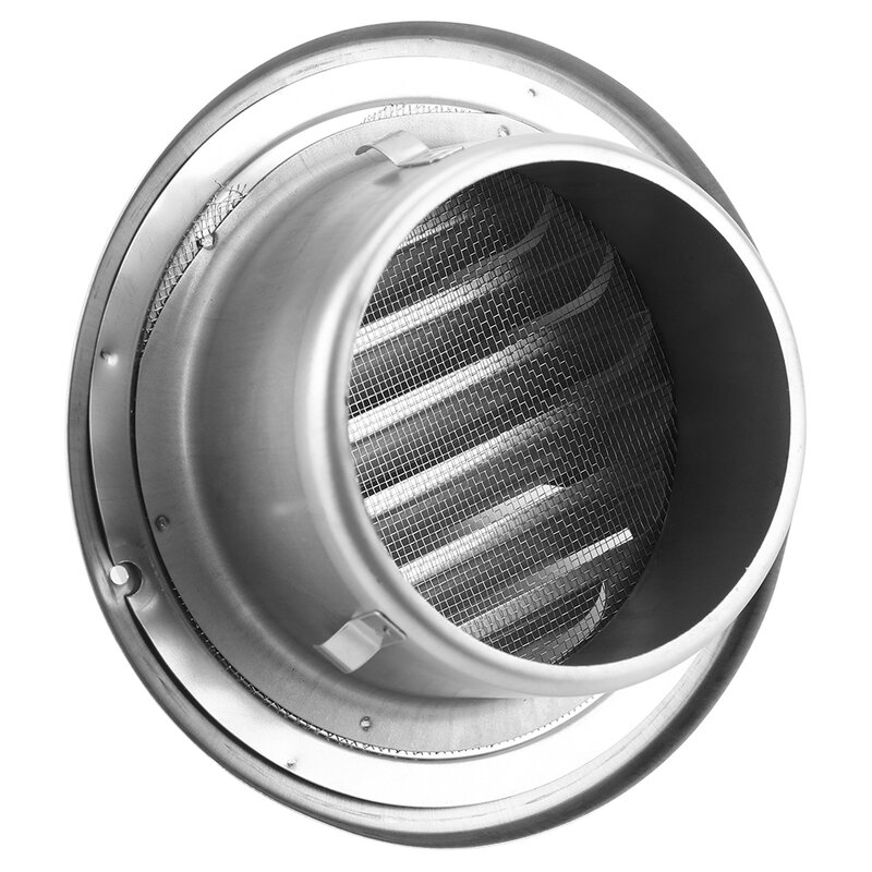 Exaustor de ventilação ajustável, de aço inoxidável, para casa, ventilação, tampa de duto, ventilador com aquecimento e bola de refrigeração