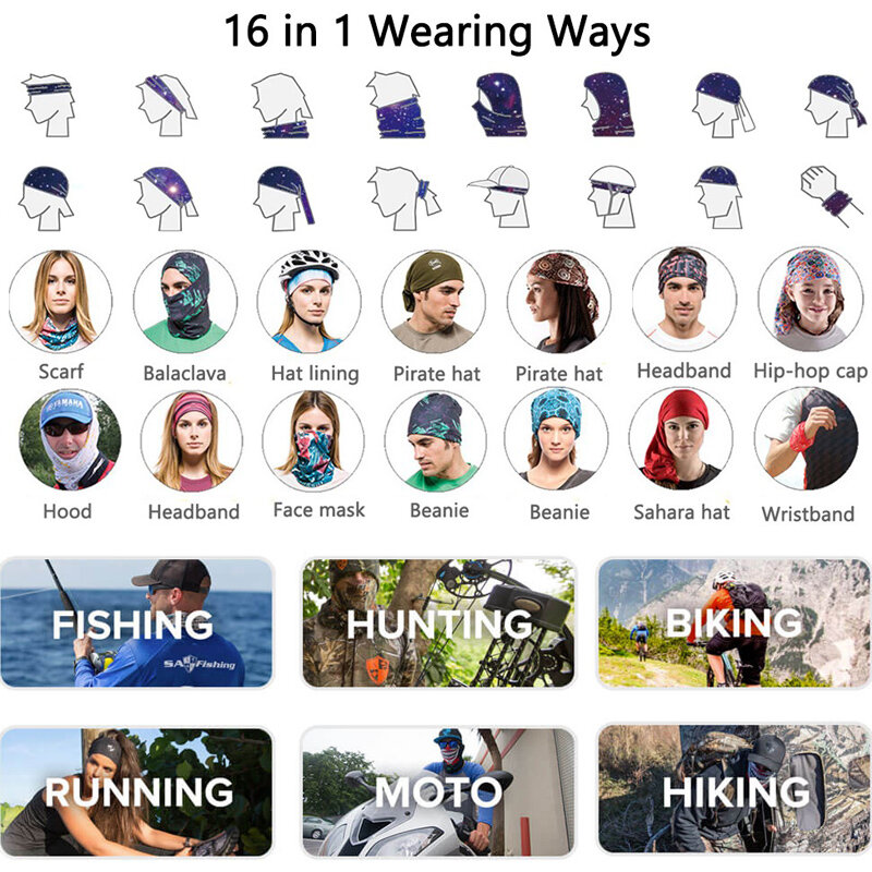 내셔널 데이 스페인 국기 관형 반다나 마스크, 여성 및 남성용 야외 머리 스카프, 사이클링 여름 UV 보호 필수 선물