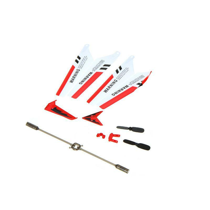 Syma S107 RC Helicopter Main Blades Main Shaft Tail Tail Props Balance Bar Gear Set Drone Full Set Replacement Parts