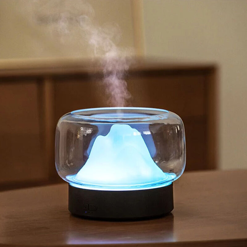 Kinscoter Ultrasonic Aromatherapy Essential Oil Aroma Diffuser Difusor With Warm and Color LED Lamp Humidificador For Home