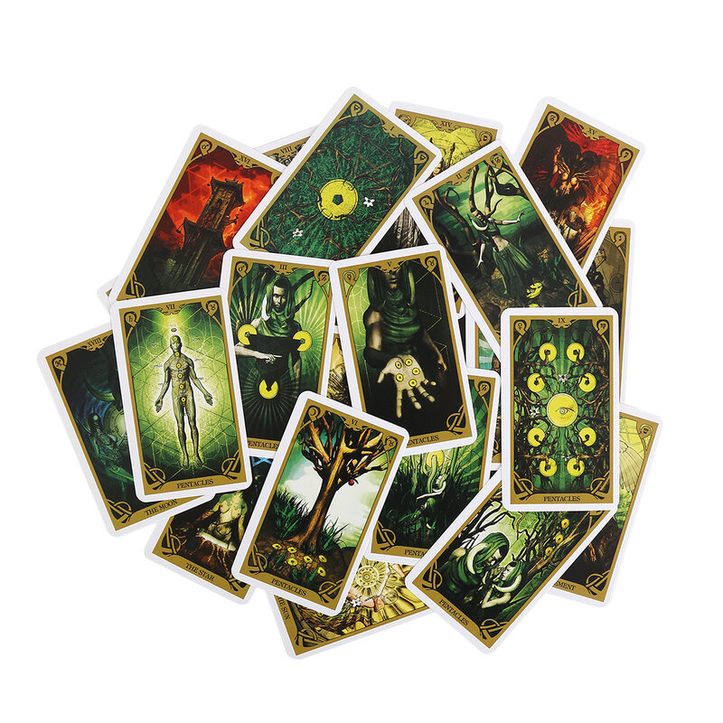 Nacht Sonne Tarot Party Tarot Deck Liefert Englisch Bord Spiel Party Spielkarten 78 stücke Tarot Karten