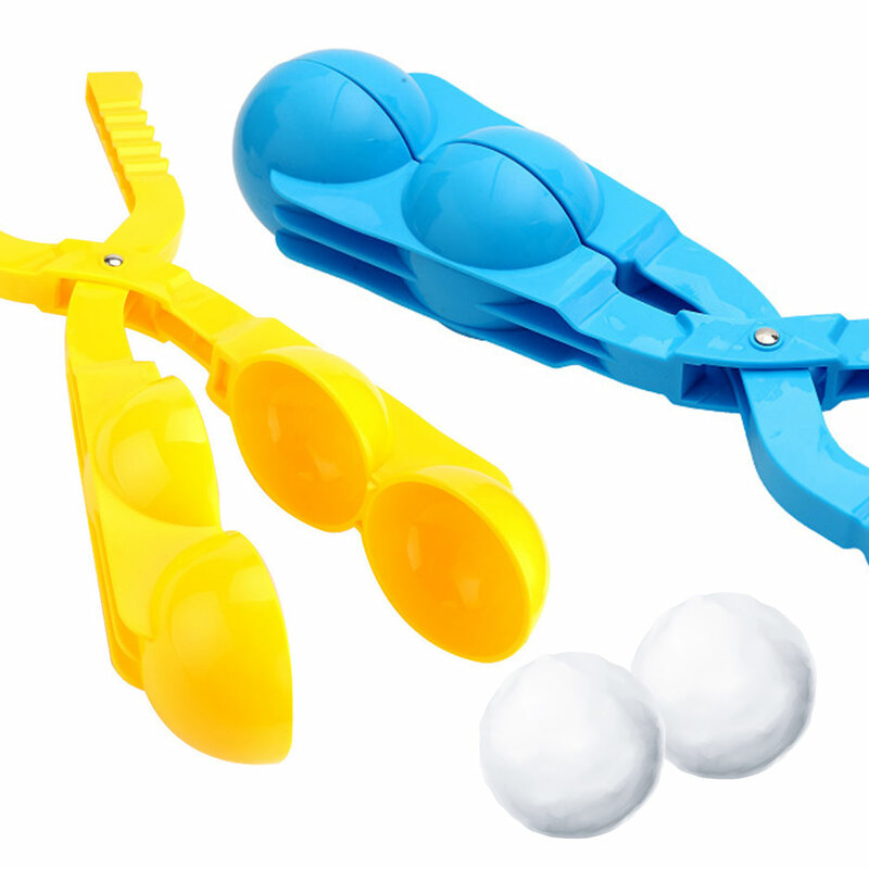 juguete de invierno para niños CHAMAIR Pinzas para bolas de nieve con mango herramienta para exteriores herramienta para hacer bolas de nieve