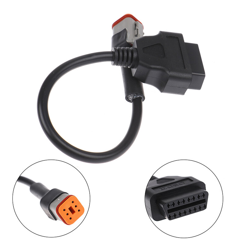 4/ 6 Pin zu 16Pin OBD2 Anschluss Diagnose Kabel Adapter