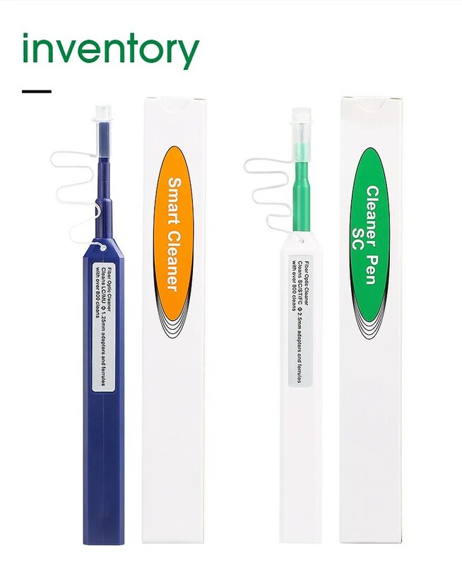 One Touch Cleaning Tool 1.25mm and 2.5mm Cleaning Pen 800 Cleaning Fiber Optic Cleaner