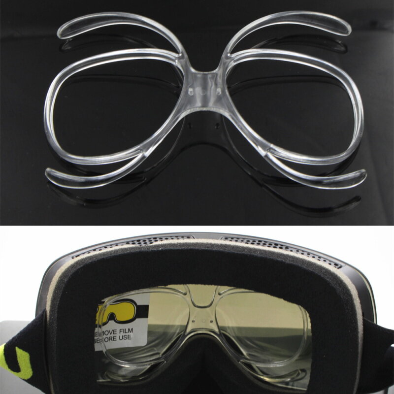 スキー眼鏡インナーフレームTR90スキーrx挿入柔軟な処方のためのスノーボードメガネ近視フレームスキースポーツ