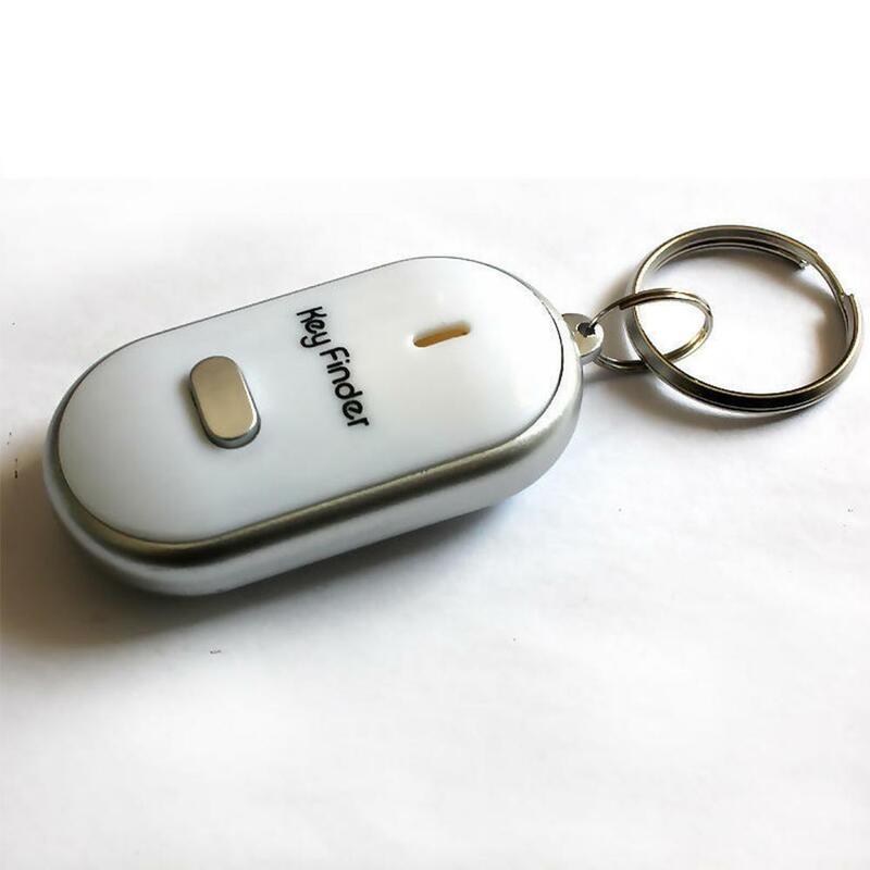 Led Whistle Finder Flashing Beeping Sound Control With Tracker Alarm Locator Ring Finder Anti-lost O8m6