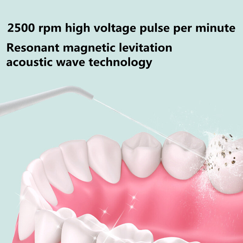 Ząb czyste elektryczne domowe przenośne plamy i kamień nazębny czyszczenie artefakt skaler dentystyczny woda dentystyczna Flossing Device