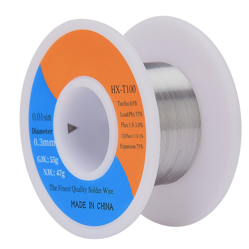 Rosin Core Solder Wire 0.3mm 50g Low Melting Point Solder Wire Electric Soldering Welding Tool   Tin Wire Bga Soldering Tools