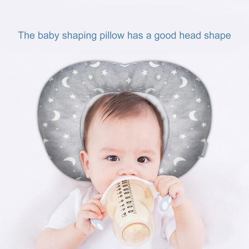 Oreiller de couchage pour nouveau-né, 6 Styles, coussin de positionnement de la tête, en coton, pour bébé, non pelucheux, pour la maison
