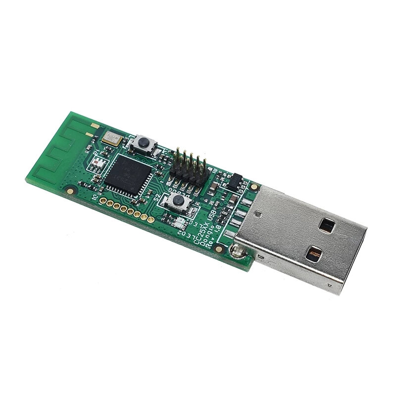 Módulo analizador de protocolo de paquete, Dongle de interfaz USB, módulo de paquete de captura, Zigbee inalámbrico CC2531 CC2540