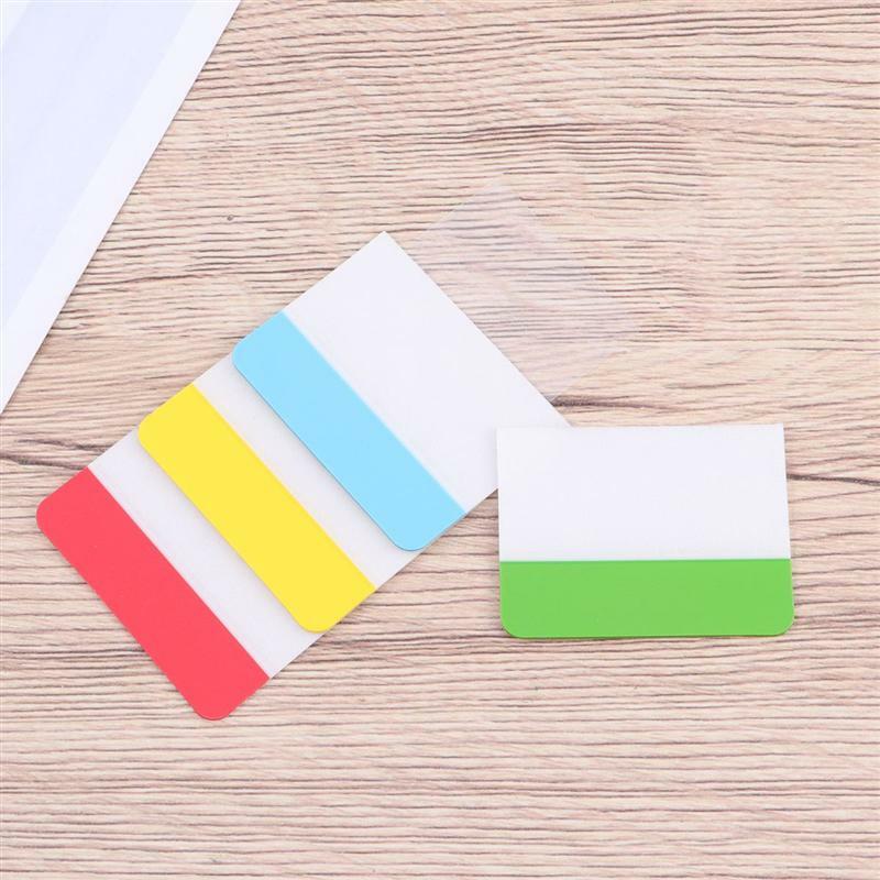 N Times Stickers Re-stickable Durable Bookmarks Classified Index Stickers Page Markers for Student Stationery Reading Accessory