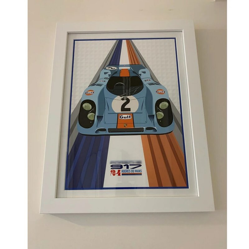 Poster Le man du golfe 917, peinture sur toile, décoration murale, sans cadre, 24 heures sur 24