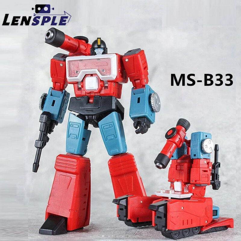 Nowy magiczny kwadrat MS-TOYS transformacja MS-B33 MSB33 Perceptor śmiertelny 2.0 MINI figurka zabawka z pudełkiem