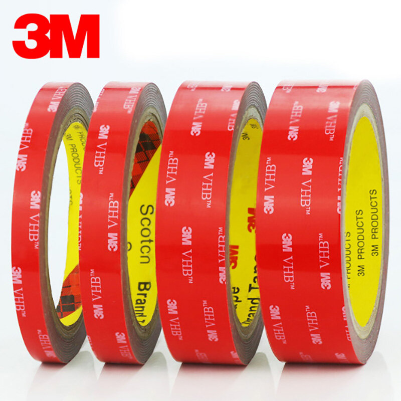 3M VHB Strong Tape Car Special Double Sided Tape Acrylic Foam Adhesive 6/10/20/30/40mm No Trance Tape For Home Car Office Decor