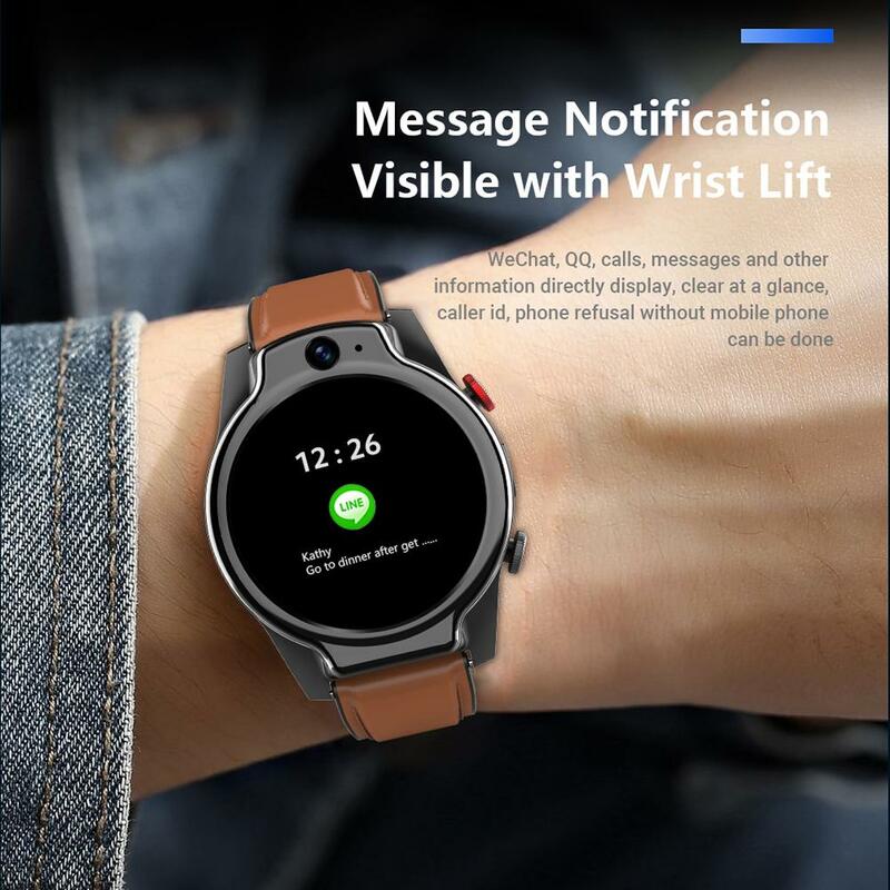Smart Bracelet LEM14 Smart Watch CWAT21970H Multifunctional Sport Watch Rom 64GB 5MP Lightweight Watch SIM Card Multi-Language