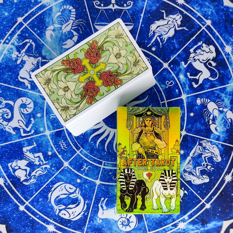 Neue Nach Tarot Karten Divination Deck Unterhaltung Parteien Bord Spiel Unterstützung tropfen verschiffen 78 Teile/schachtel