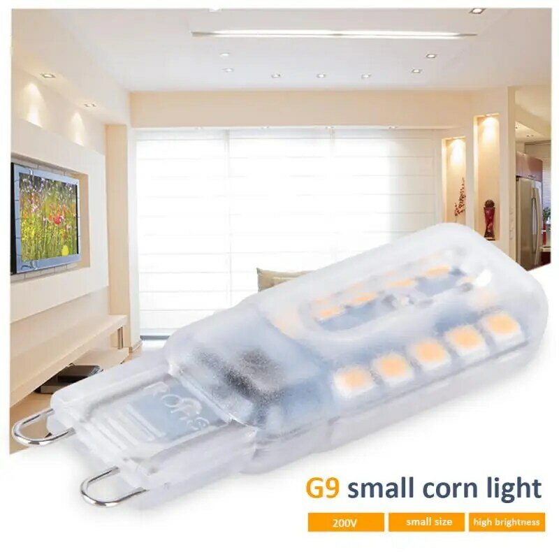 GreenEye LED G9 Light 220V 3w/5w Light Bulb Energy Saving Replacement For All G9 Conventional Halogen Bulbs Halogen Lamp
