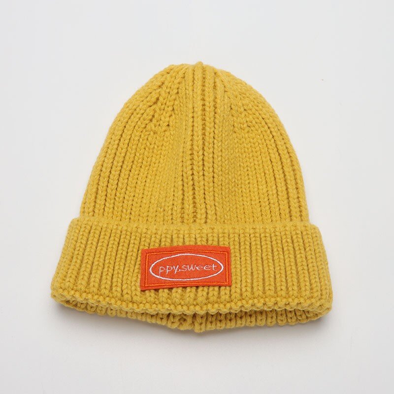 Зимние шапки COKK для женщин, девочек, мальчиков, родителей, детей, утолщенная теплая вязаная шапка карамельного цвета, шапка осень-зима 2021