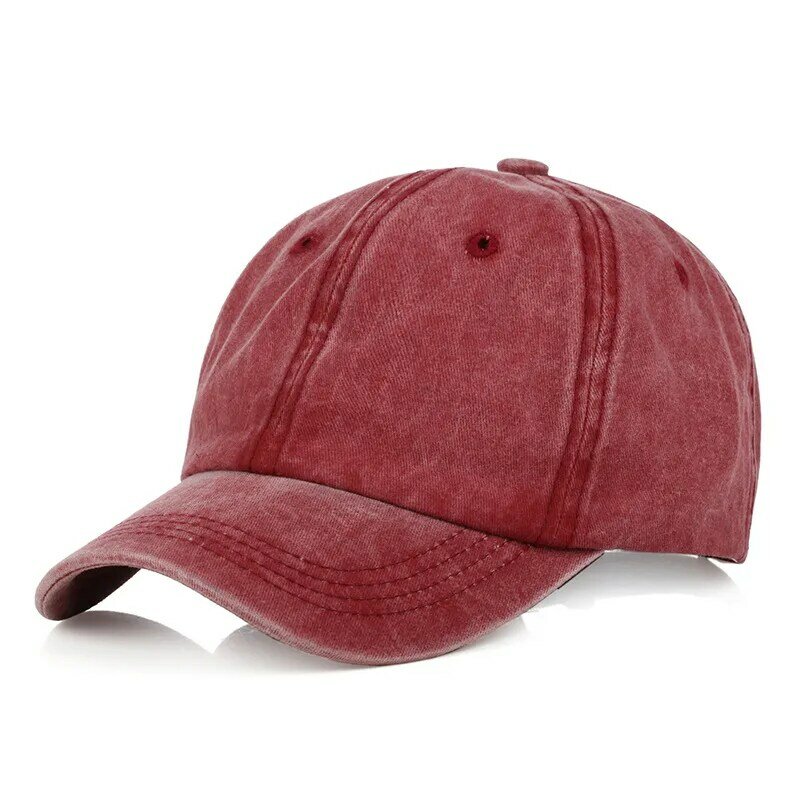 2019 Unisex Spring Summer Solid Color Baseball Caps Washed Cotton Women Snapback Hats Boys Gorras Casquette Men Dad Hat Sun Hats