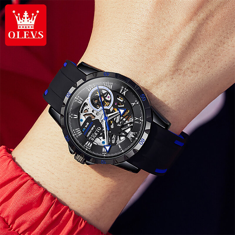 2021 New Hot Men zegarki marki luksusowy zegarek dla mężczyzn wodoodporny automatyczny zegarek mechaniczny moda męska Sport mężczyzna reloj hombre