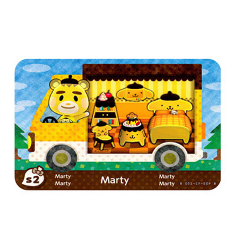 Sanrioed Animal Crossing Amxxbo Card Sanrioed X Whole set-6 pcs /lot S1-S6 NFC Card New Leaf Card for NS Games Switch