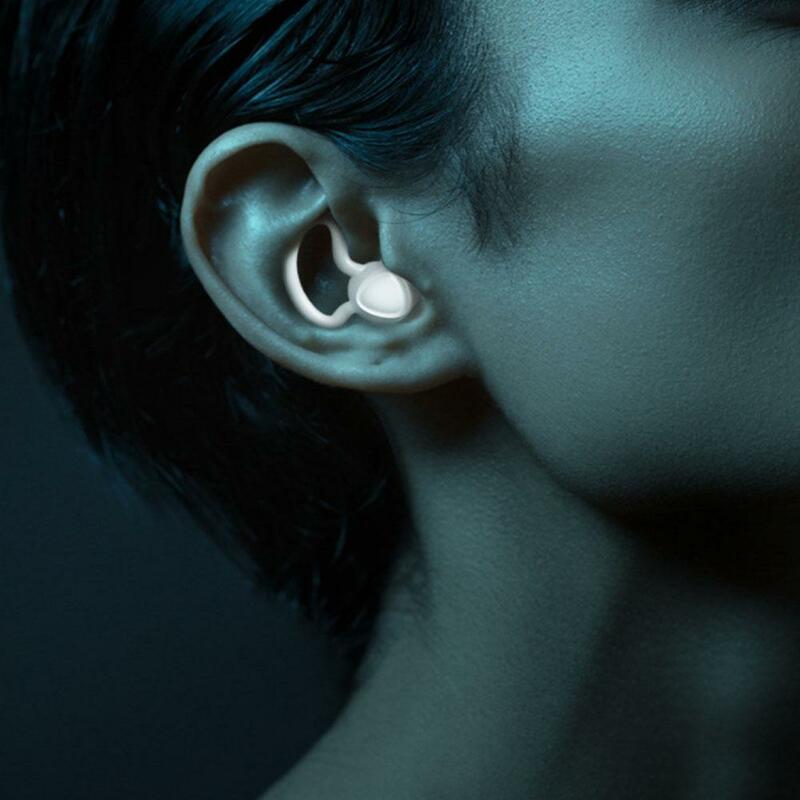 Tappi per le orecchie silenzianti antirumore isolamento muto artefatto Silicone sonno dormire speciali tappi per le orecchie antirumore