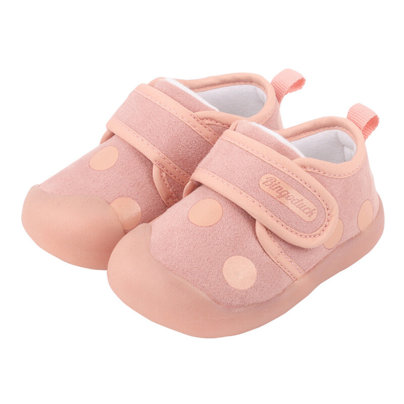 2021 nova menina do bebê da criança sapatos primavera e outono meninos sapatos 0-3 anos de idade infantil macio-sola de algodão recém-nascido sapatos casuais