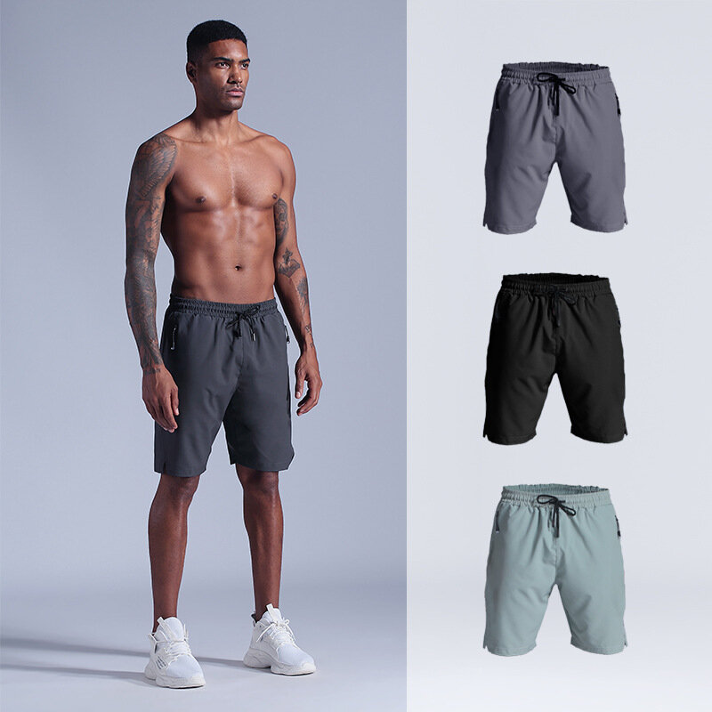 Pantalones cortos deportivos para hombre, Shorts de secado rápido para gimnasio, B37D, novedad, verano, 2021