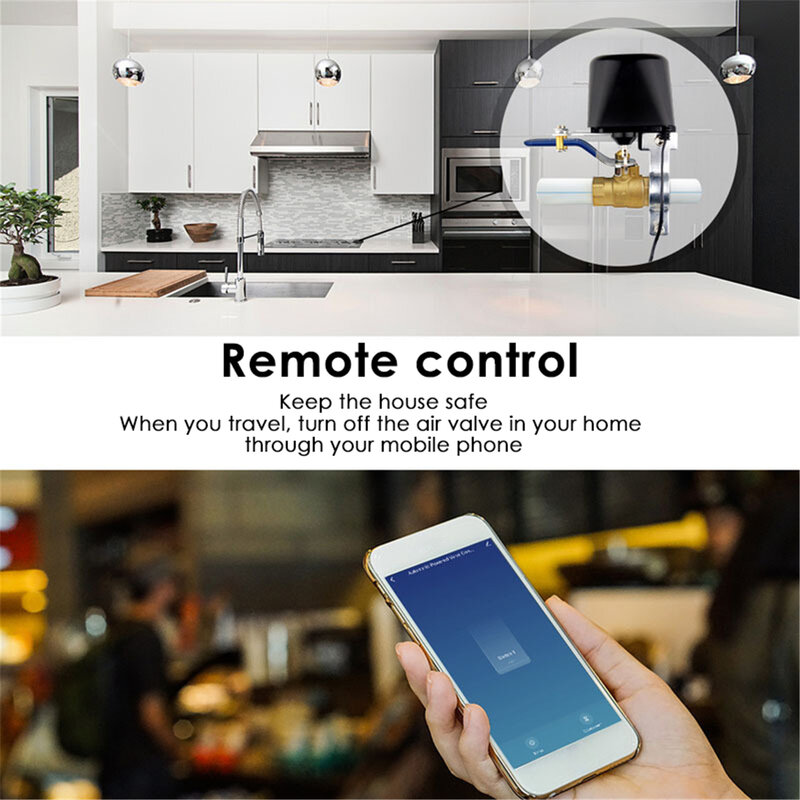 WIFI Smart Sprinkler Controller Wasser Gas Abgeschaltet Ventil Control Kompatibel Mit Alexa Google Anwendung Programm iOS/Android