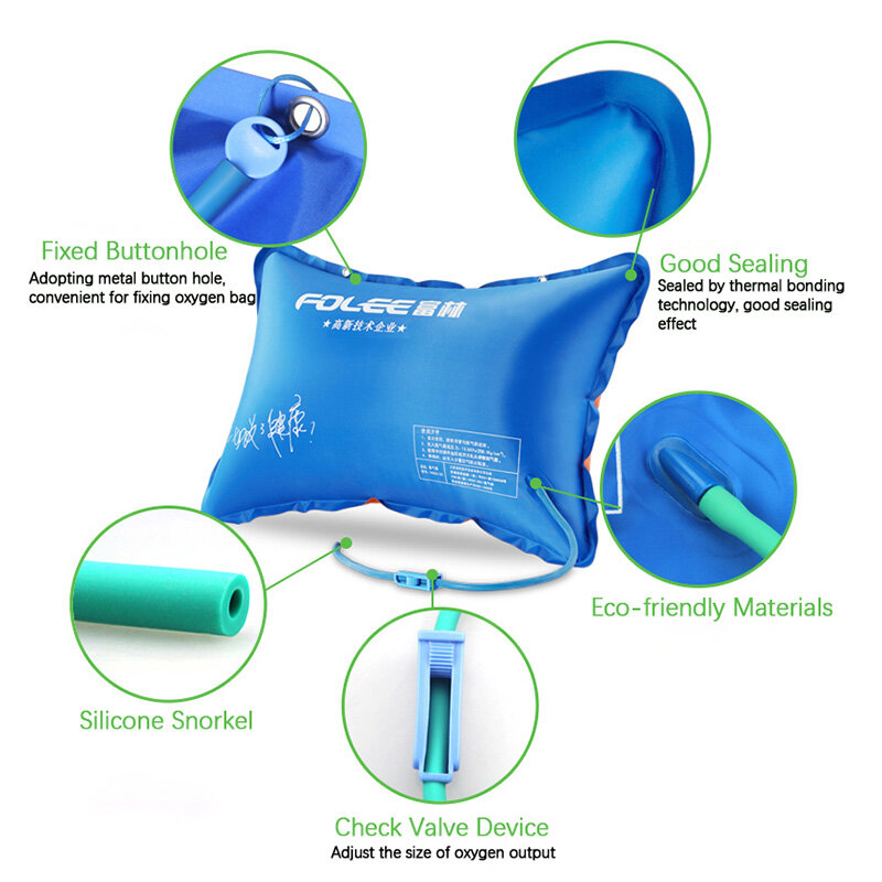 Folee Draagbare Medische Zuurstof Zak Zuurstofconcentrator Generator Accessoires Herbruikbare Zuurstof Kussen Voor Ouderen Zwangere