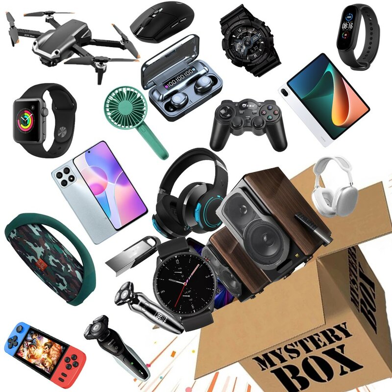 Meer Willekeurige Digitale Home Electronics Gift Dozen Voor U Klaar 2021 Nieuwigheid Verrassing Lucky Mystery Box 100% Winnende,