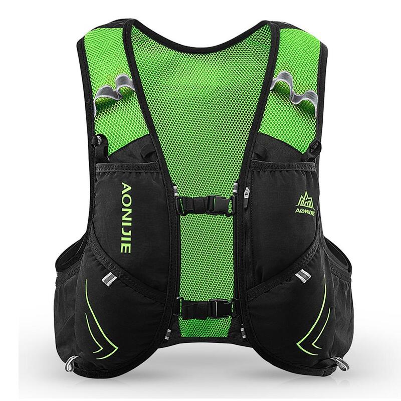 AONIJIE – sac à dos d'hydratation de 5L, gilet pour la vessie d'eau de 2L, randonnée en plein air, course à pied, Marathon, Sports de piste