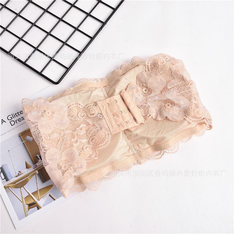 Women Sexy Wrapped Chest Cloth Stretch Lace Bralette Top Tube Seamless Bras Crop top for women