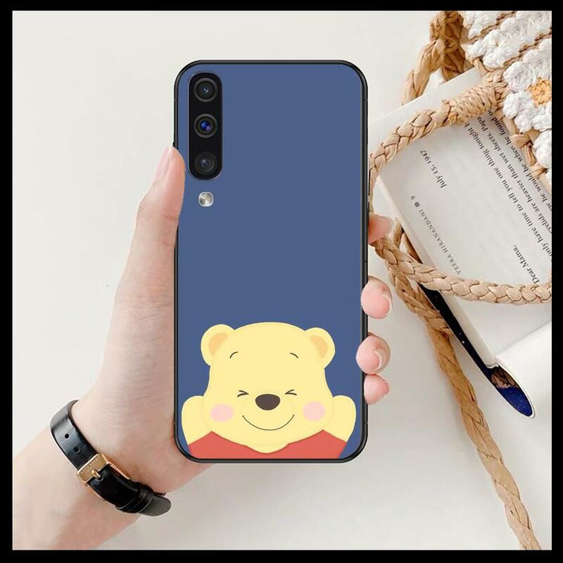 Haha Winnie Bear Phone cover hull For SamSung Galaxy S8 S9 S10E S20 S21 S5 S30 Plus S20 fe 5G Lite Ultra black soft case